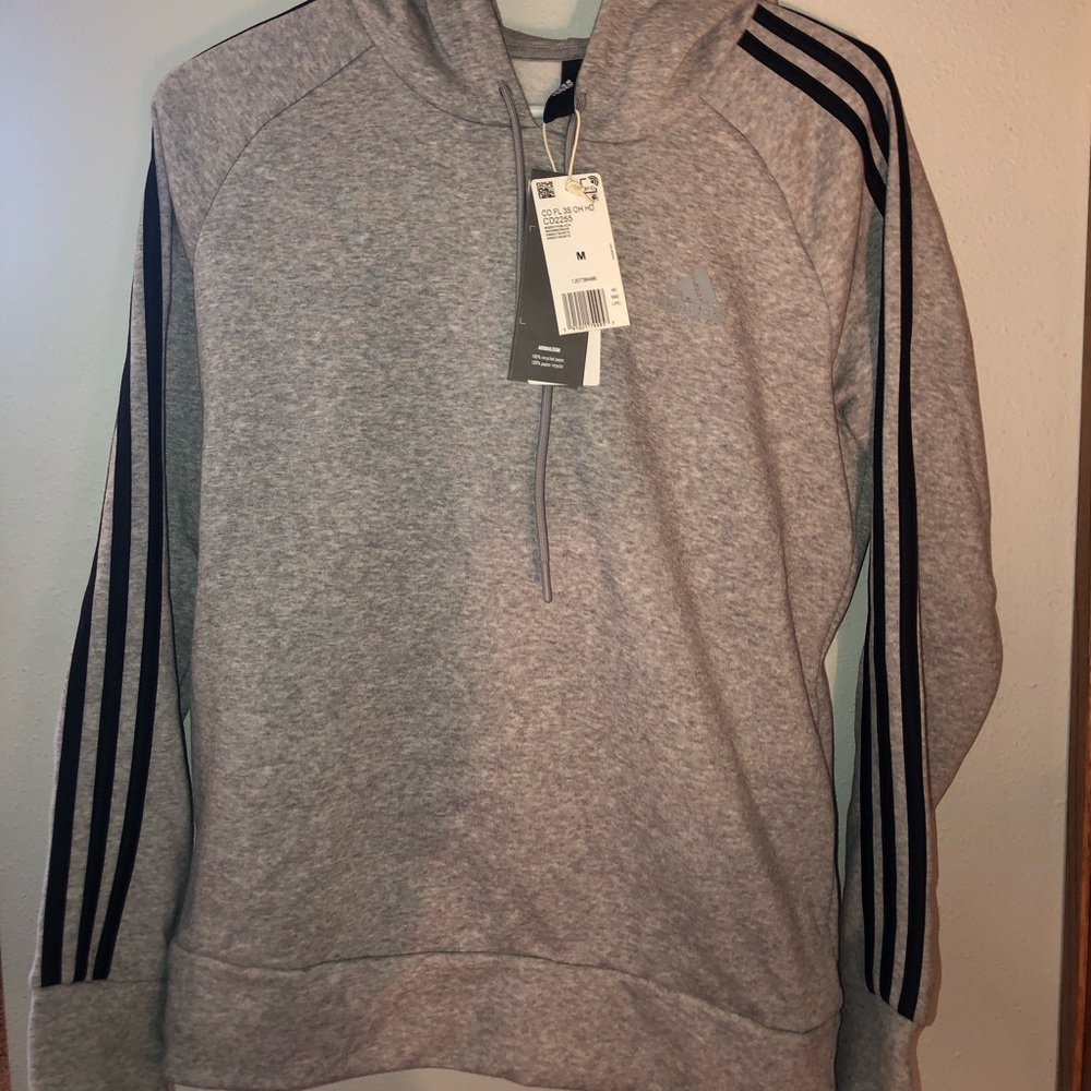 women’s grey adidas hoodie